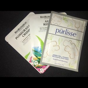 *SOLD* 3 sheet masks